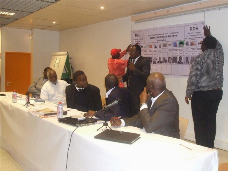 Lancement de la Campagne RDR en Europe: Idriss Traoré à Paris